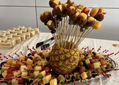 saveursconnectees pain surprise brochette de fruits