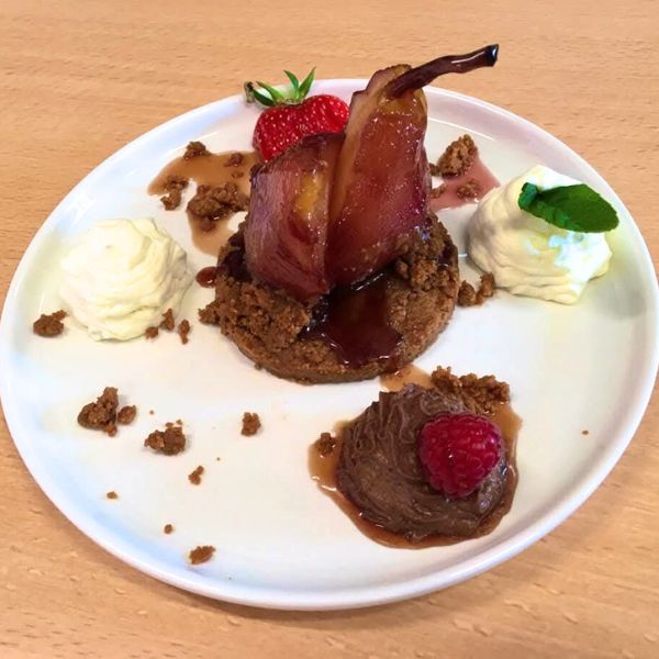saveursconnectees poire poche au vin